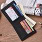 Transverse Men Wallets Vintage Solid Short Coin Purse Multi-Functional Cards Holders Simple Leather Wallet For Men Business