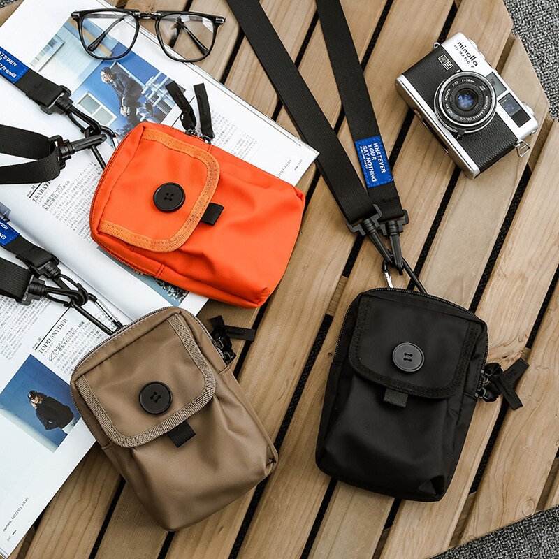 YIFANGZHE Mini Crossbody Bag Fashion Cellphone Bag,  Waterproof Storage Phone Pouch Handbag with Shoulder Strap for Men /Women
