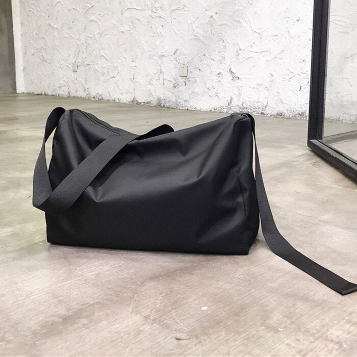 Light weight Unisex Nylon Shoulder Bag Casual Crossbody Bag Waterproof Messenger Bag Large Capacity Nylon Handbags