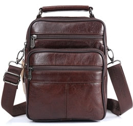 ZZNICK Men Bags Ipad Handbags Sheepskin Leather Male Messenger Purse Man Crossbody Shoulder Bag Men&#39;s Travel Bags  8101