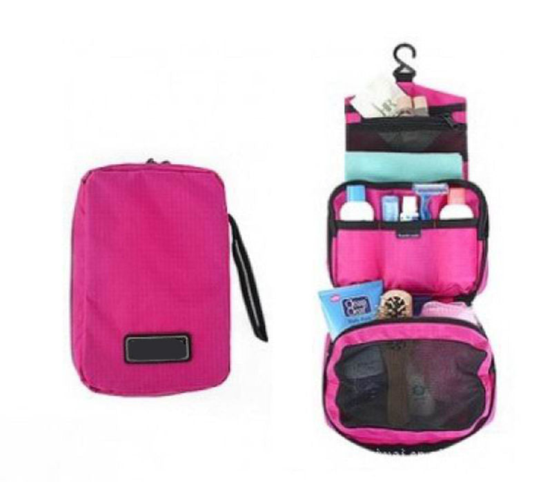 New Portable Hanging Organizer Bag Foldable Cosmetic Makeup Case Storage Traveling Toiletry Bags Wash Bathroom Accessories