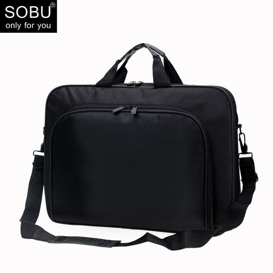 Polyester Men Briefcases Light Business Messenger Bags Men Office Laptop Bag Handbags Men Totes Casual Male Shoulder Bag N071