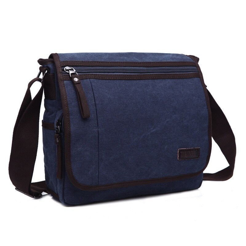 DB53 Hot Sale! High Quality Unisex Canvas Bag Casual Travel Bolsa Masculina  Crossbody Bag Messenger Bags Large Capacity