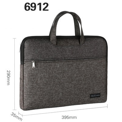 Document bag canvas office men&#39;s tote bag business multi-layer Oxford briefcase female simple information package