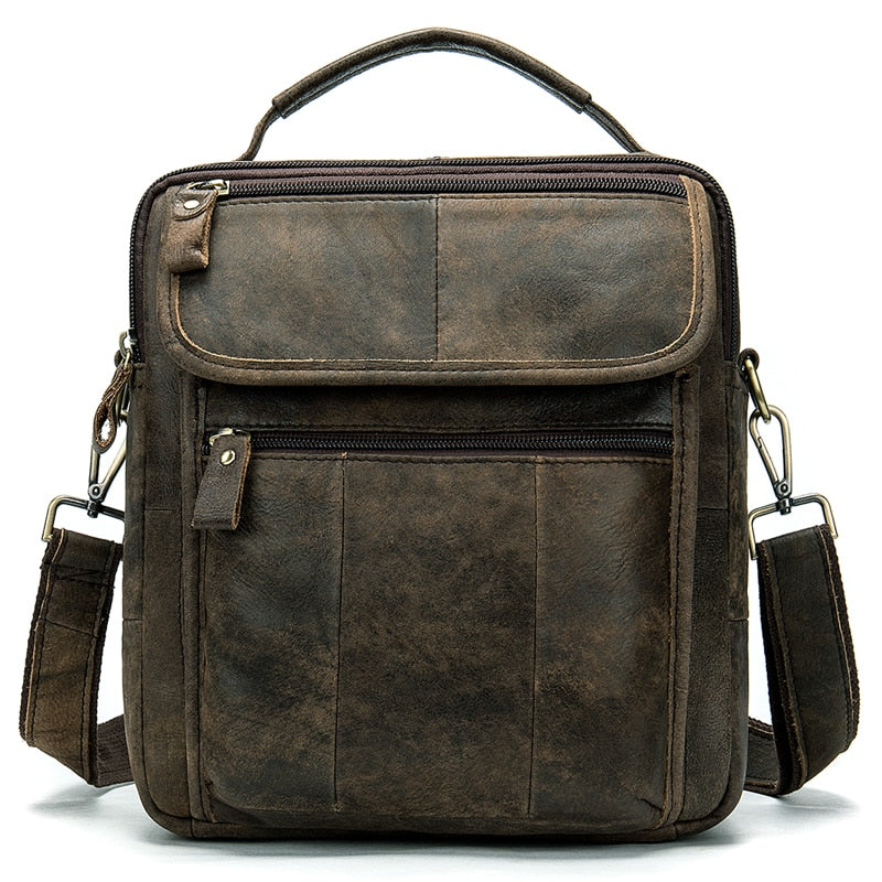 WESTAL Men&#39;s Bag Genuine Leather Crossbody Bags for Men Messenger Bag Men Leather Designer Men&#39;s Shoulder Bags Male Handbag 8870