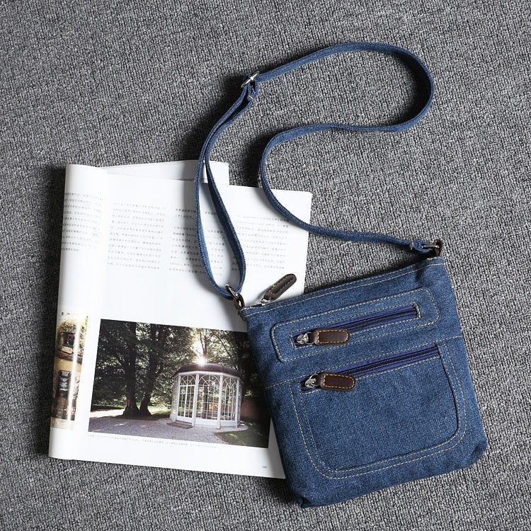 Small Luxury Handbags Women Bag Designer Ladies Hand bags Big Purses Jean Denim Tote Shoulder Crossbody Women Messenger Bag