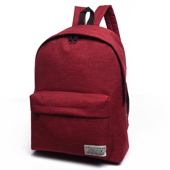 DIDA BEAR Brand Canvas Men Women Backpacks Large School Bags For Teenager Boy Girls Travel Laptop Backbag Mochila Rucksack Grey