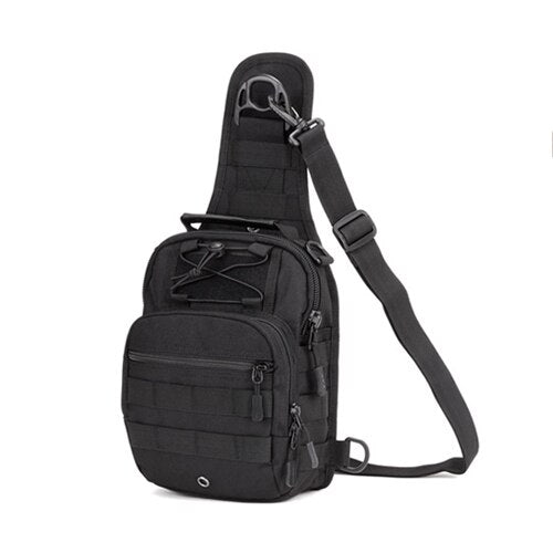 Norbinus 2018 Men&#39;s Shoulder Handbag Military Chest Bag Sling Pack Tactical Crossbody Bags for Men Waterproof Nylon Belt Bags