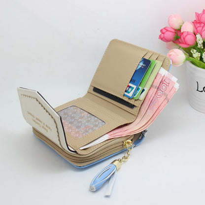 Designer Famous Brand Luxury Women Wallet Purse Female Small Walet Portomonee Lady Short carteras