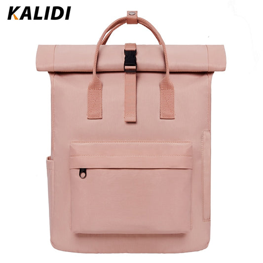 KALIDI Women Fashion Backpack Canvas Backpack Male Mochila Escolar Laptop Backpack Girls School Backpack for Teens