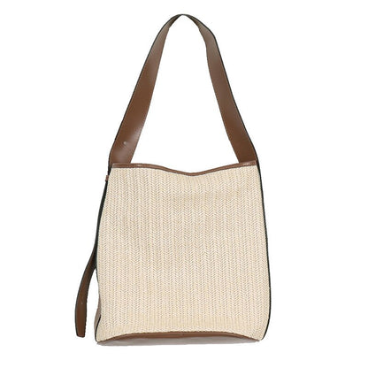 Summer Straw Women Shoulder Bags Large capacity Vacation Beach bag Female Tote Bag Ladies handbags designer bolsa feminine