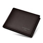 LAORENTOU Coin Purse Genuine Leather Men Wallet Card Holder for Male Driver&#39;s License Holder Leather Bifold Wallets Slim Wallet