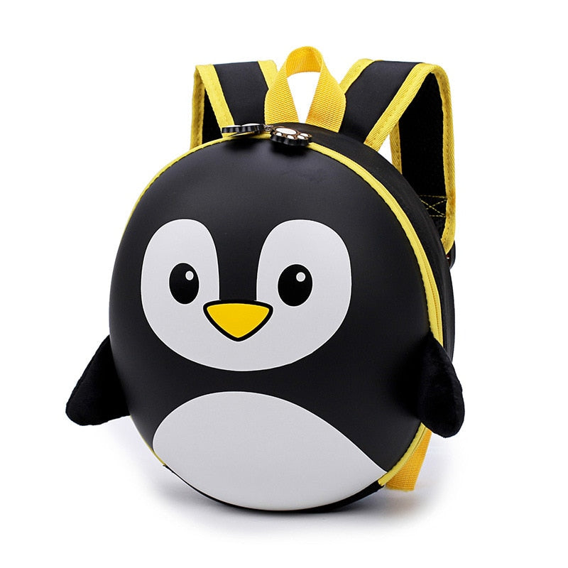LXFZQ New EVA Penguin Orthopedic Schoolbag Children Backpack Hard Shell Backpack Kids Cartoon Mini Shoulder Bag Kids Cute Bags