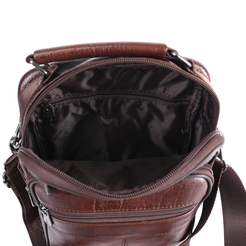 ZZNICK 2017 Men Bags Ipad Handbags Sheepskin Leather Male Messenger Purse Man Crossbody Shoulder Bag Men&#39;s Travel Bags  8101