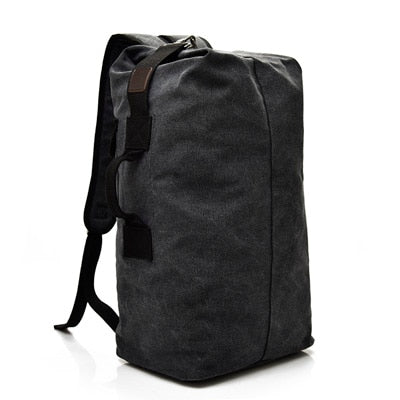 Large Capacity Rucksack Man Travel Bag Mountaineering Backpack Male Luggage Canvas Bucket Shoulder Bags for Boys Men Backpacks