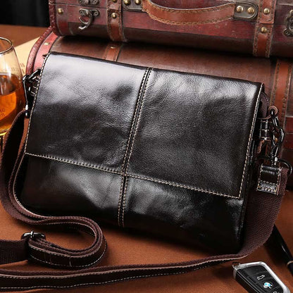 Messenger Bag Men&#39;s Shoulder Bag Genuine Leather Small Casual Male Man Crossbody Bags For Men Handbags Leather Bags