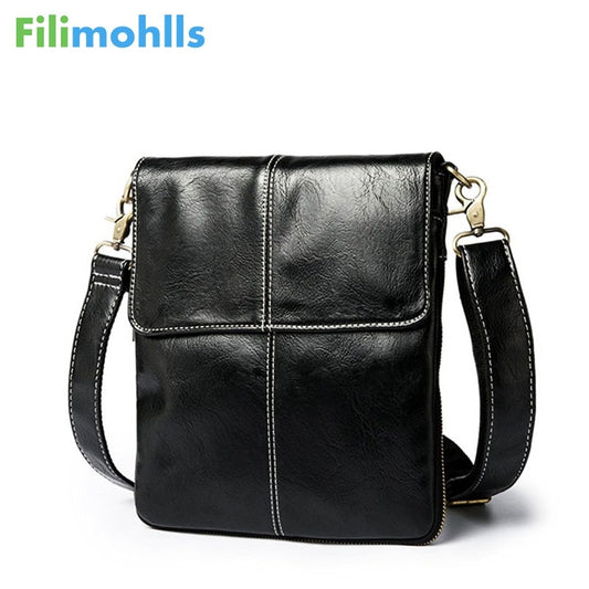 Fashion Leather Crossbody Bag Shoulder Men Messenger Bags Small Casual Designer Handbags Man Bags Leather Men Bag S1758