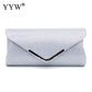 Clutch Bag Female Satin Diamante Handbag Vintage Chain Evening Clutch Wallet Party Envelope Phone Bag Bolsos