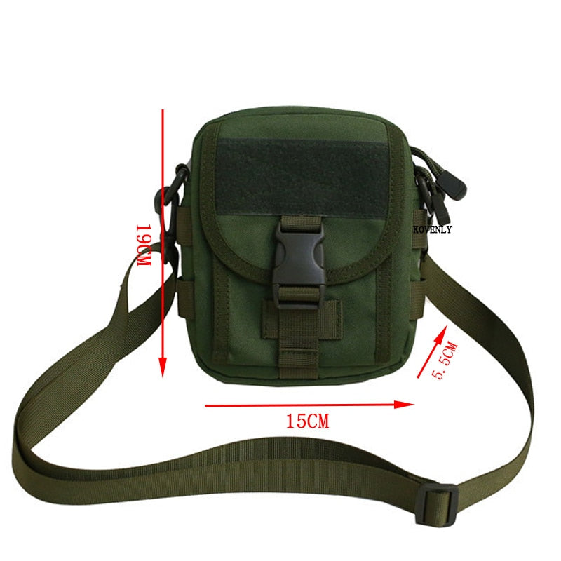 Fashion Men Messenger Bag Canvas Cell phone Shoulder Bag Small Crossbody Pack Small Travel Waist Pack Casual Chest Pouch Backpak