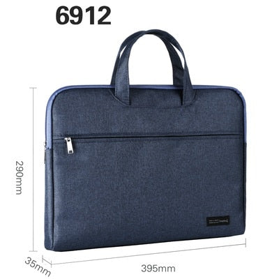 Document bag canvas office men&#39;s tote bag business multi-layer Oxford briefcase female simple information package