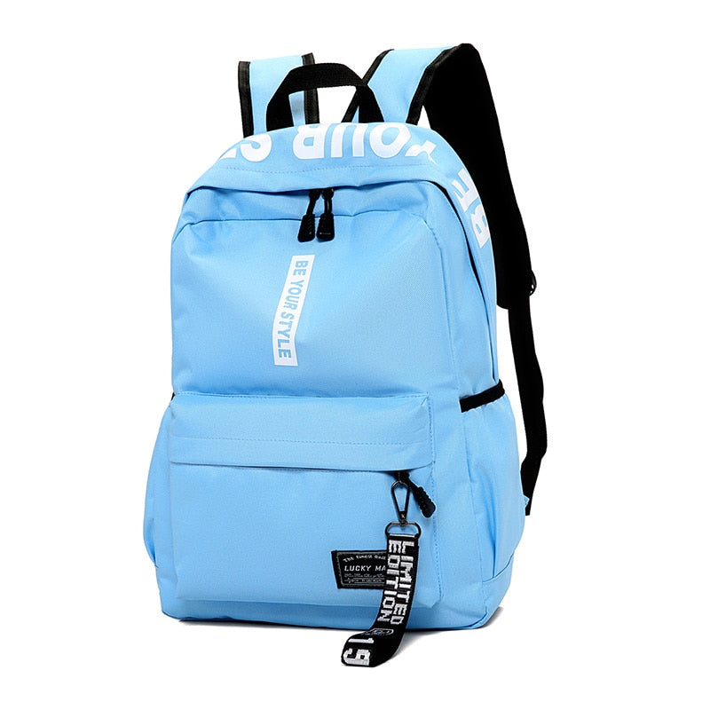 Men Women Backpack Large Capacity School Backpack Laptop Backpack Boys Girls Teenager School Bag Travel Bag Shoulder Bag Mochila