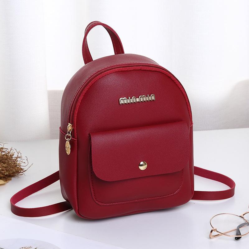 wholesale Women&#39;s backpack kawaii Small Backpack Letter Purse Mobile Phone Simple Ladies Travel Bag Student  Backpacks Girl