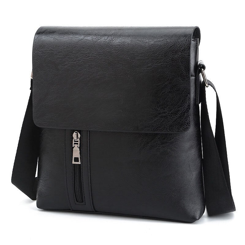 Men&#39;s single shoulder bag men&#39;s messenger bag vertical leisure business bag