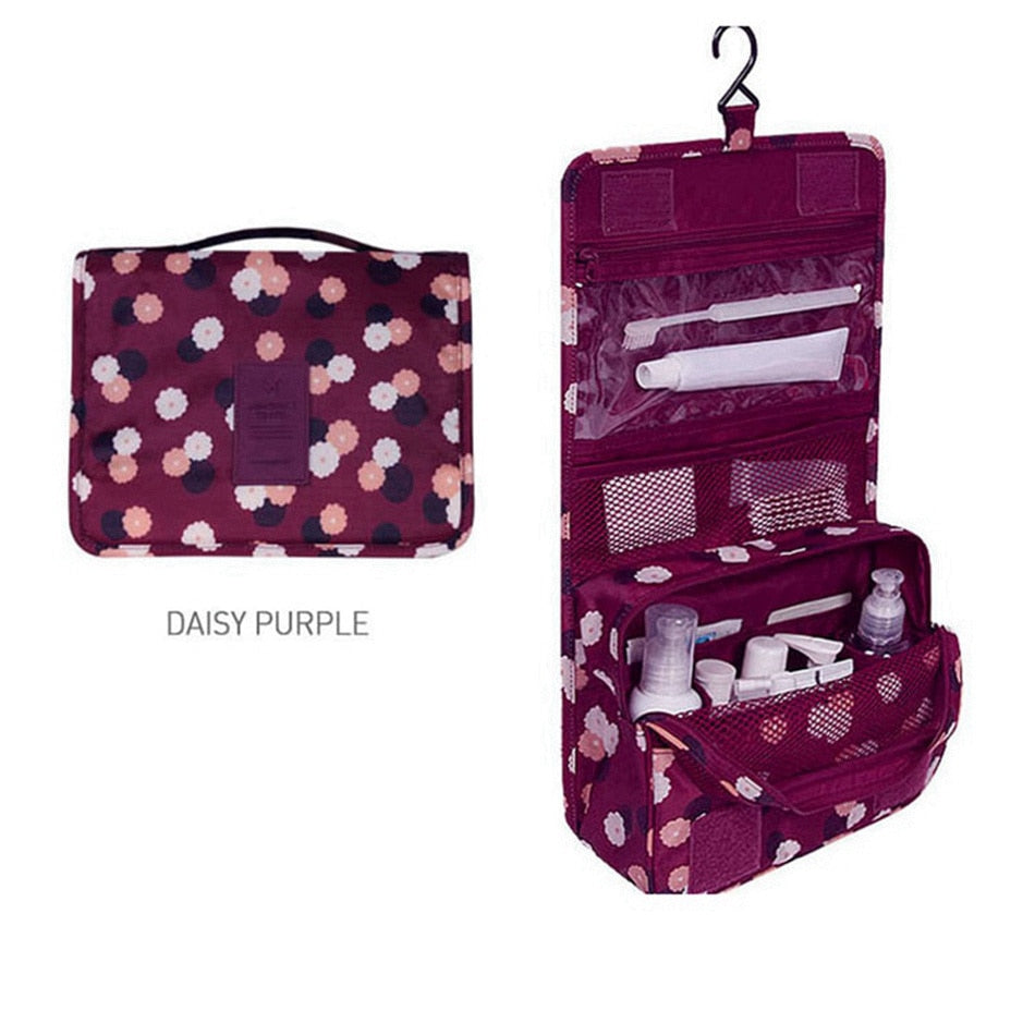 Travel Hanging Large Capacity Packing Organizers Storage Bag Make Up Case Makeup Toiletry Women Beauty Wash Travel Accessories