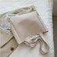 Simple Solid Underarm Shoulder Bags Women Chic Korean Large Capacity Tote Bag Tender Handbag Office Ladies Advanced PU Leather