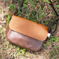 Simple Japanese Fashion Women Messenger Bag Soft Leather Casual Shoulder Crossobdy Bags Small Mobile Sling Beg