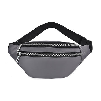 Geestock Fanny Pack for Women Nylon Waist Bags Casual Crossbody Chest Bags Unisex Hip Bum Bag Travel Belt Bag Sport Purse Pocket