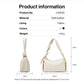 Hanke Brand New Design Genuine Leather Women Bag One Shoulder Handbag Natural Cowhide H31020
