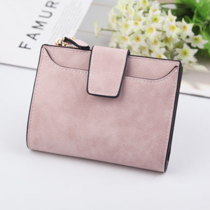 Leather Women Wallet Hasp Small and Slim Coin Pocket Purse Women Wallets Cards Holders Luxury Brand Wallets Designer Purse ארנק