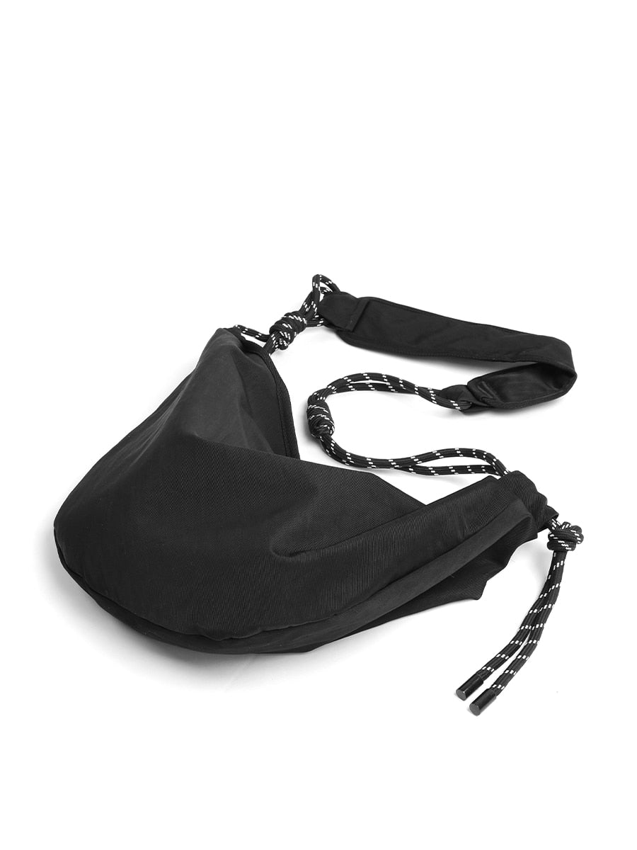 One-shoulder canvas bag Korean simple Oxford cloth cross-body bag commuting large capacity dumpling bag ladies bag