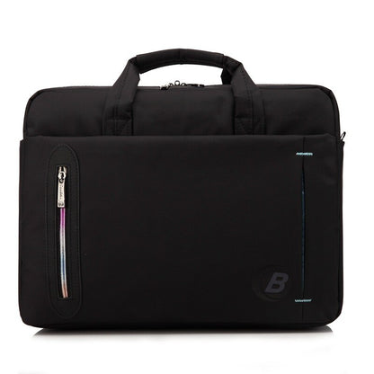 Nylon Waterproof Material Men Notebook 15.6 17.3inch Handbag Laptop Bag for Male Business Briefcase Computer Messenger Bag