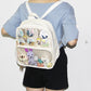 Ita Bag Backpack Clear Transparent Women Diy Bag Ladies Transparent Backpack Teenage Girls Lovely Lolita bag Itabag 7 colors