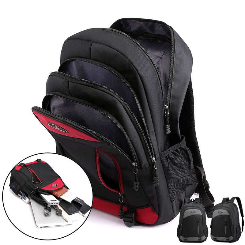 High Quality Nylon Backpack 15.6 Inch Laptop Women Men Backpack Waterproof School Bag For girl Boys Mochila Mujer Knapsack