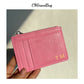 Customized Letters Men Pebble Pattern Cow Leather Coin Purse Zip Wallet Pouch Women Credit Zipper Card holder Business Bank