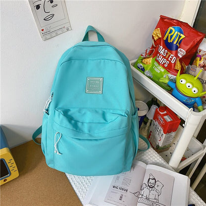 New Waterproof Nylon Women Backpack Female Classic Shoulder Bag Fashion Schoolbag for Teenage Girl Backpacks Travel Bag Bookbag