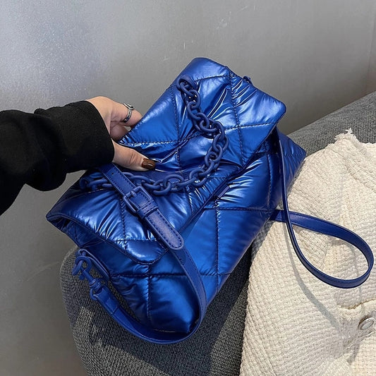 Brand Handbag Luxury Designer Shoulder Bag for Women Clutch Purses Winter High Quality Crossbody Bag Female Travel Totes