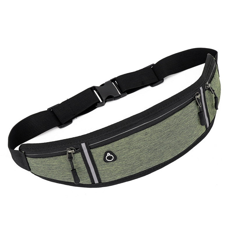 Men Women Professional Running Waist Bag Sports Belt Pouch Mobile Phone Case Hidden Pouch Gym Sport Bags Running Belt Waist Pack