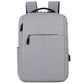 New solid color backpack men's simple leisure outdoor sports backpack business computer travel backpack