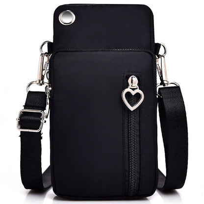 Woman Messenger Bag Mini Shoulder Bag Diagonal Multi-Function Mobile Phone Bag Outdoor Earphone Pouch Sports Bag