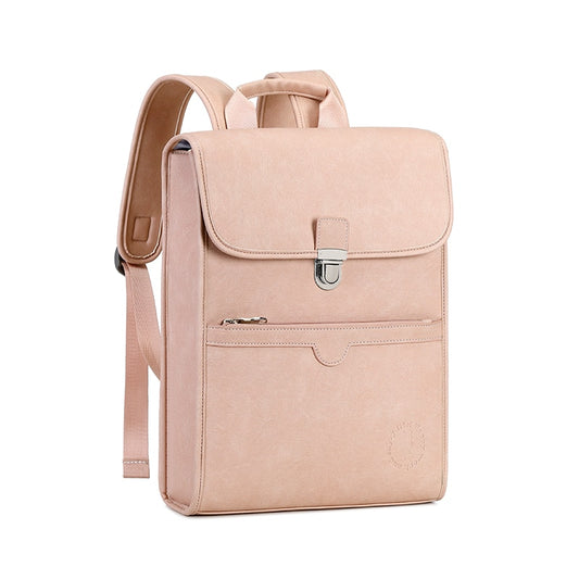 New Style 13inch14inch15inch Waterproof PU Leather Laptop Backpack for Men and Women School Bag Computer Travel Business