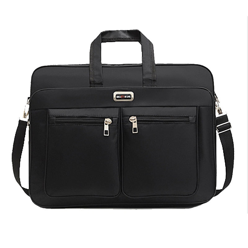 AOTTLA Men&#39;s Briefcase Bag Big Capacity Men&#39;s Bag Handbag Shoulder Bag For Male Toolkit Business Men Document Bag Messenger Bag