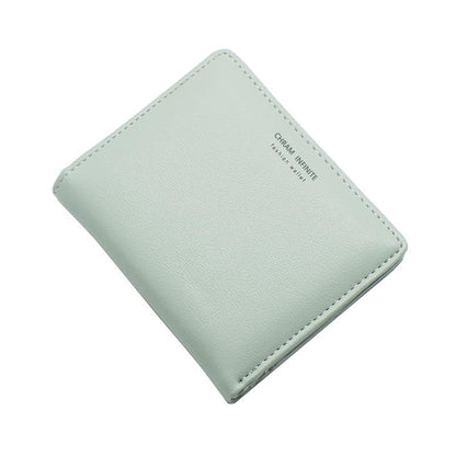 New Ladies Wallet Short Student Fashion Coin Purse Soft Leather Thin Wallet Women Long Pu Monederos Para Mujer Carteira