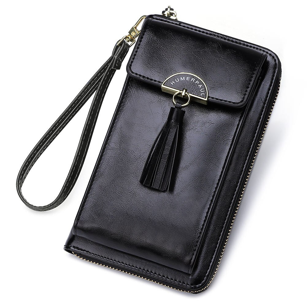 Women Wallet Famous Brand Cell Phone Bags Card Holders Handbag Purse Ladies Clutch Messenger Shoulder Long Straps Fashion