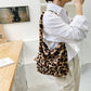 Women Love Heart Shoulder Bags Fashion Plush Winter All Match Handbags Outdoor Cute Purse Shoulder Underarm Bags