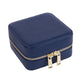 Customized Korean Style Girl Jewelry Box Portable Genuine Leather Earrings Ring Case Multi-function Jewelry Storage Box