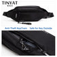TINYAT New Multifunction Waist Bag for Men Anti-theft Belt Bags Male Waterproof Outside Chest Bag Pack Shoulder New Design